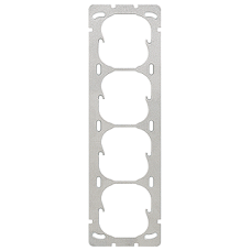 Befestigungsplatte,4x1,Feller 257x77mm