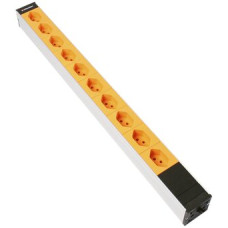 Steckdosenleiste 10xT23 Td3x1.5mm² 3m Stecker C23 orange