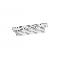 Steckdosenleiste 10 Zoll (254mm) 3xT13 Schneikel PDU