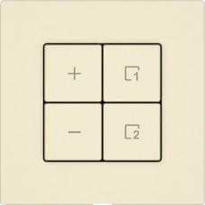 Nebenstelle Dimmer EDIZIO.liv Wiser SNAPFIX 1 Szene 4 Tasten crema G A