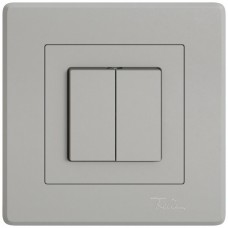 UP-Druckschalter EDIZIO.liv SNAPFIX 1/3+3/1L hellgrau GMI A