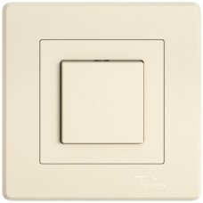 UP-Druckschalter EDIZIO.liv SNAPFIX Aus/Wechsel 3/1L crema GMI A