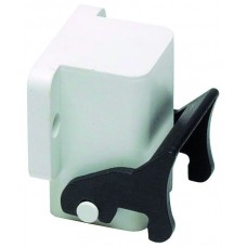 Anbaugehäuse A3/A4 H=25.5mm LVB gewinkelt schwarz