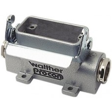Sockelgehäuse A10 PROCON Alu H=52mm LVB ohne Kabelverschraubung 1xM20 Stutzen seitlich