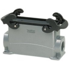 Sockelgehäuse B24 PROCON Alu H=68mm QVB o.Kabelverschra., 1×M25 Stutzen seitlich