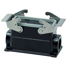 Sockelgehäuse BHT24 H=68mm QVB 2×M25 ohne KV schwarz