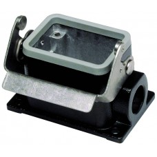 Sockelgehäuse BHT6 H=53mm LVB schwarz, 1×M20 ohne KV