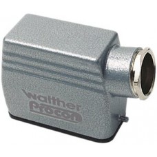 Steckergehäuse A10 PROCON Alu H=66mm LVN o.Kabelverschraubung, Ø1×M20 seitlich