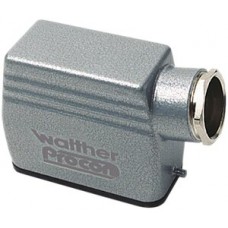 Steckergehäuse A10 PROCON Alu H=66mm LVN o.Kabelverschraubung, Ø1×M25 seitlich