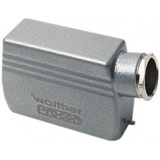 Steckergehäuse A16 PROCON Alu H=72mm LVN o.Kabelverschraubung, Ø1×M25 seitlich