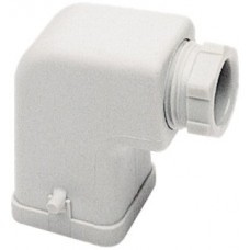 Steckergehäuse A3 PROCON Kunststoff H=48mm LVN o.Kabelve. 1×M20 Stutzen seitlich