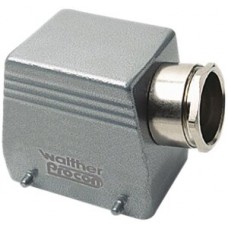 Steckergehäuse A32 PROCON Alu H=76mm QVN ohne Kabelverschraubung Ø1xM25 seitlich