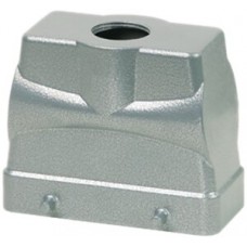 Steckergehäuse B16 PROCON Alu H=76mm QVN ohne Kabelverschraubung Ø1xM32 gerade