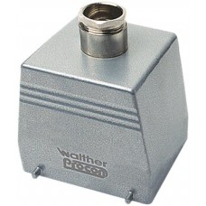 Steckergehäuse B32 PROCON Alu H=80mm QVN ohne Kabelverschraubung Ø1xM32 gerade