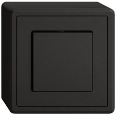AP-Drucktaster EDIZIO.liv SNAPFIX AR/1P schwarz GX 54 A AP-Drucktaster EDIZIO.liv SNAPFIX AR/1P schwarz GX 54 A