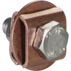 Kreuzverbinder Flury AV 2 für Drähte CuNiSi Ø 6-8mm