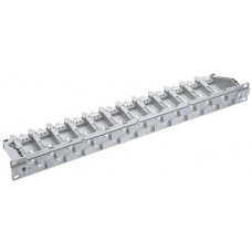 Rangierfeld 19" R&M Basic 1HE 24x geschirmt grau