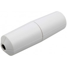 LED-Schnur-Drehdimmer ELBRO weiss 5-100W/VA Ø33 L=110mm