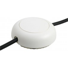 LED-Schnur-Tastdimmer ELBRO weiss rund 5...100W/VA Ø75 H=26mm