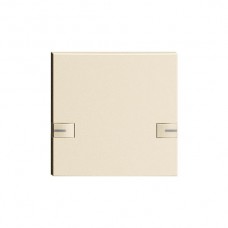 Taste 1/1 KNX/Elektronikaster mit LED EDIZIOdue 2xEinfachbedienung crema