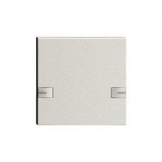 Taste 1/1 KNX/Elektronikaster mit LED EDIZIOdue 2xEinfachbedienung hellgrau