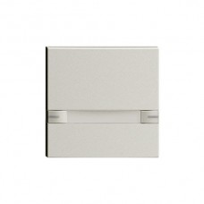 Taste 1/1 KNX/Elektronikaster mit LED+ Papiereinlage EDIZIOdue 2x1-fach-Bedienung hellgrau FMI