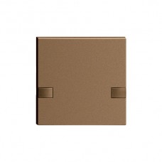 Taste 1/1 KNX/Elektronikaster ohne LED EDIZIOdue 2xEinfachbedienung coffee FMI