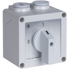 AP-Steuerschalter K&N 20A/400V 0/1L IP65 grau