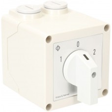 AP-Wendeschalter Kraus & Naimer 25A/690V 3L "1-0-2"