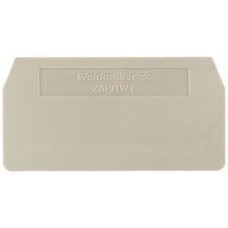 Abschluss-/Zwischenplatte WM ZAP/TW 1 59,5×30,5mm grau