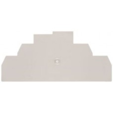 Abschluss-/Zwischenplatte Weidmüller ZAP/TW ZDLD2.5-2N 108.42×59.03mm beige