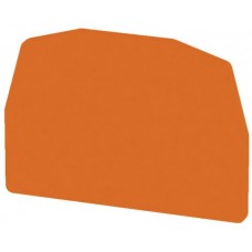 Abschluss-/Zwischenplatte Weidmüller ZAP/TW ZDUA 35×24.6mm orange