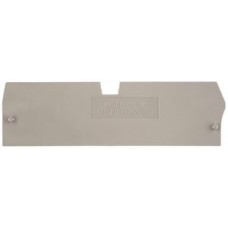Abschluss-/Zwischenplatte Weidmüller ZAP/TW ZT2.5/4AN/2 92.95×27mm beige