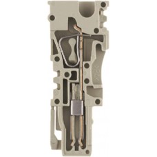 Abschluss-/Zwischenplatte WM ZAP/TW ZT4/4AN/2 100×35mm beige - Pack à 50 Stück