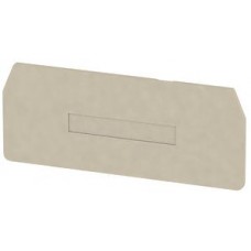 Abschluss-/Zwischenplatte WM ZAP/TW6/3AN 90×45mm beige