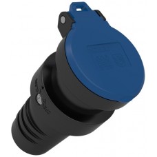Kupplungssteckdose ELBRO T13 IP55 Gummi schwarz
