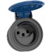 Kupplungssteckdose ELBRO T23 IP55 Gummi schwarz