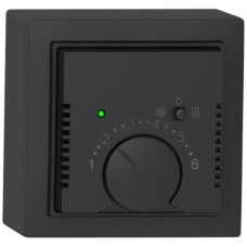 AP-Temperaturregler ABB SIDUS Heizen/Kühlen mit Schalter anthrazit