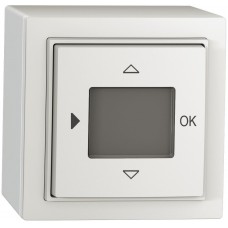 AP-Temperaturregler ABB Sidus weiss mit Timer für Fussbodenheizung