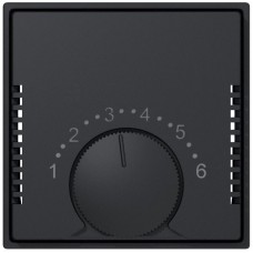 UP-Temperaturregler SIDUS Raumtemperaturregler, Wechsler E-Typ UP/AP 230 V~ / 50 Hz Anthrazit