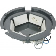 Einbaugehäuse Woertz zu DAK 8845/8841 6 FLF liegend