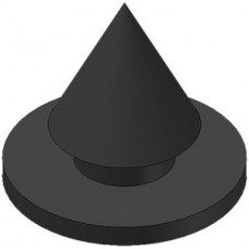 Gummifuss Ø12x1.2mm