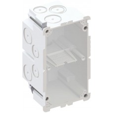 Hohlwanddose 2×1 Agro 850°C Laschen M20/25 weiss