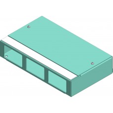Anschlusskasten 3FLF horizontal DAK