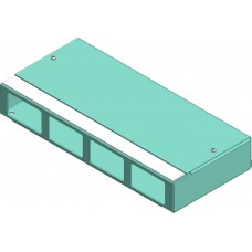 Anschlusskasten 4FLF horizontal DAK