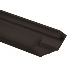 Eckprofil DOTLUX Typ 8 2000mm für LED-Streifen bis 11mm schwarz