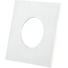 Zierring DOTLUX für LED-Downlight MULTI/MULTIsun 84x84mm aluminium gebürstet