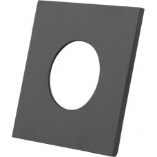 Zierring DOTLUX für LED-Downlight MULTI/MULTIsun 84x84mm schwarz matt