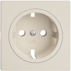 Frontplatte Feller EDIZIOdue für SCHUKO 60×60 mm crema F