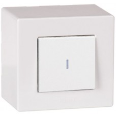 AP-Leucht-Drucktaster Legrand Arteor Orientierung weiss AP-Leucht-Drucktaster Legrand Arteor Orientierung weiss